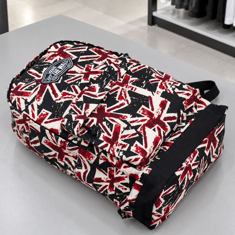 کوله پشتی ونس Vans مدل پرچم بریتانیا - وارداتی