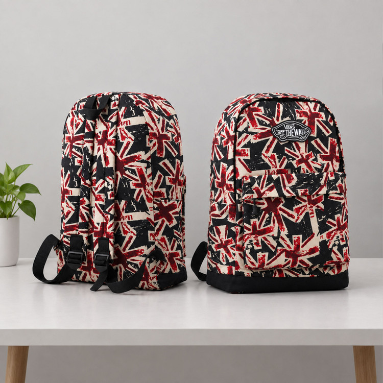 کوله پشتی ونس Vans مدل پرچم بریتانیا - وارداتی
