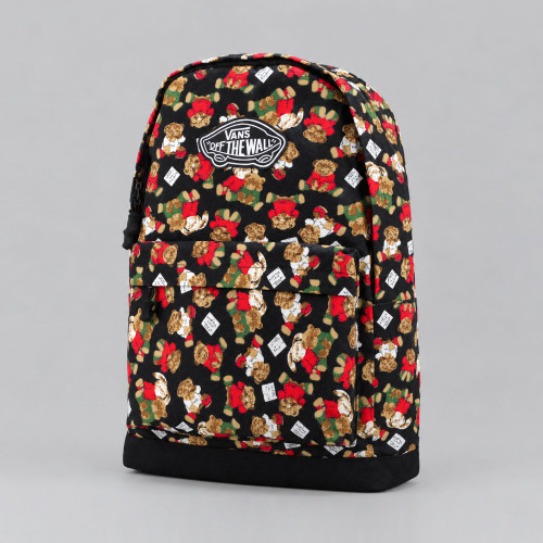 کوله پشتی ونس Vans مدل خرس تدی مشکی - وارداتی