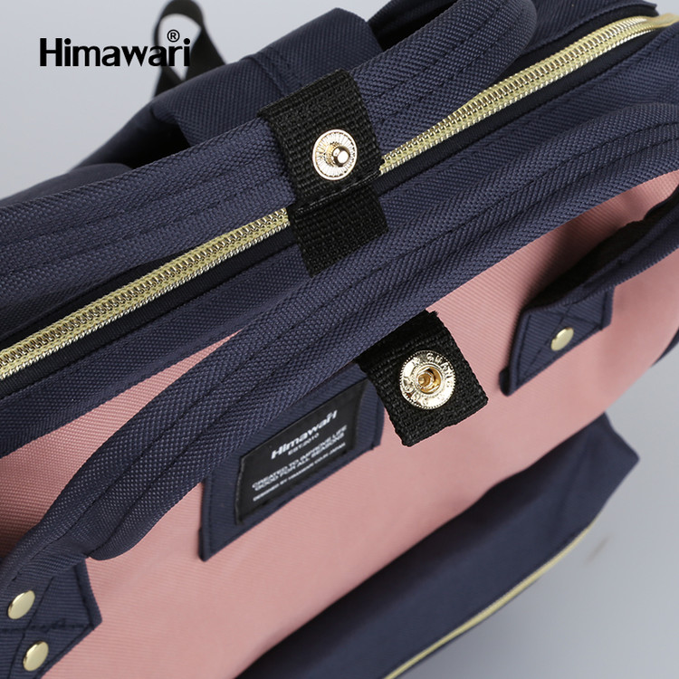 کوله پشتی هیماواری himawari رنگ صورتی, خاکستری - وارداتی