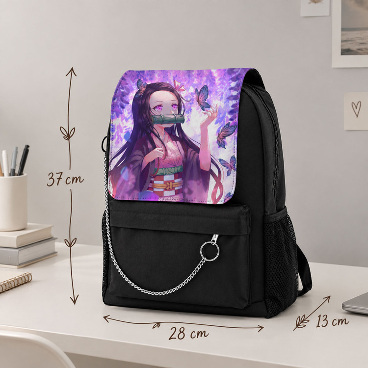 کوله پشتی ویستا طرح انیمه شیطان کش نزوکو کامادو Demon slayer Nezuko Kamado