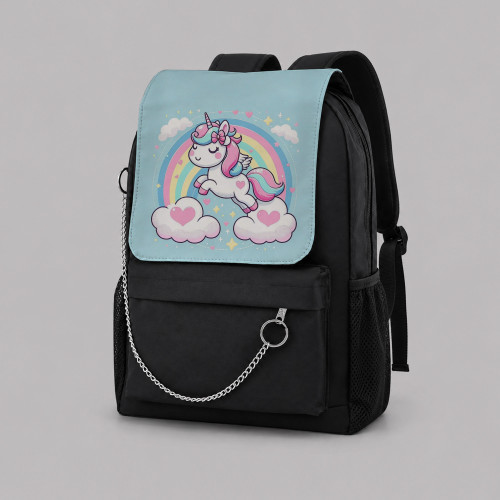 کوله پشتی ویستا طرح اسب تکشاخ Unicorn